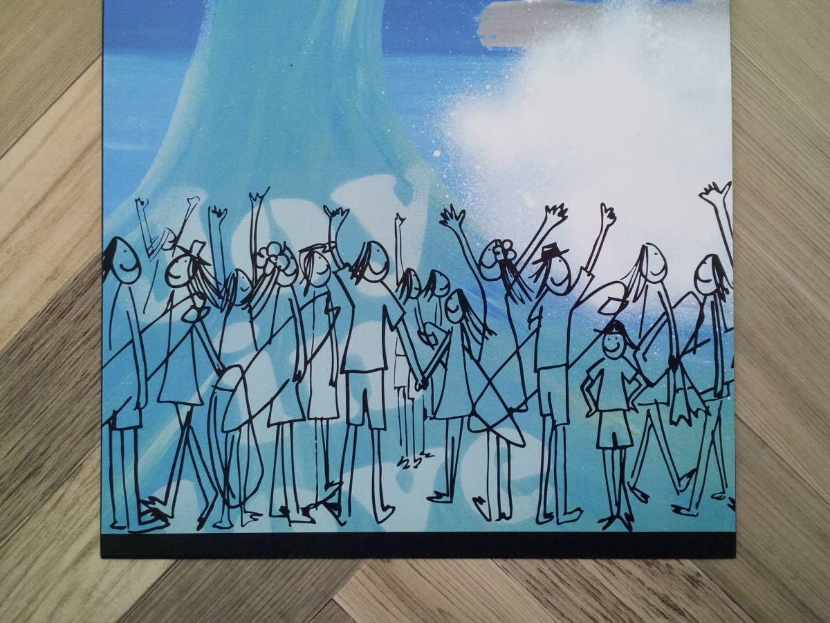 Amazon.co.jp: 豊田弘治『SURF MEET』イラストサーフボードポスター風